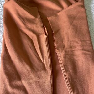 Frank & Eileen Olive Rust Orange Jersey Top